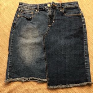 Vintage America Jean Skirt size 6
